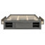 Base de lit plateforme avec 4 tiroirs de rangement et pied de lit-1592531342