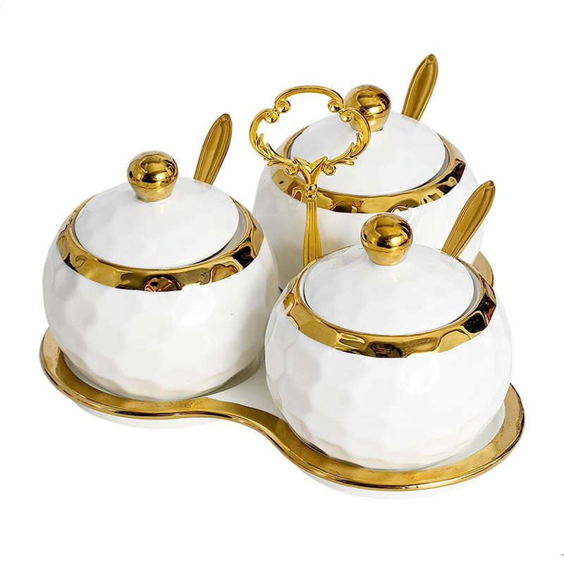Ensemble de salière et poivrière en céramique