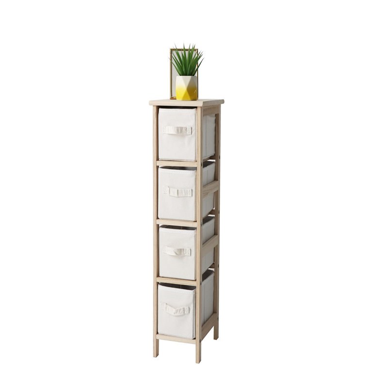 Wagar Steel 18 cm W Chest of 4 Drawers