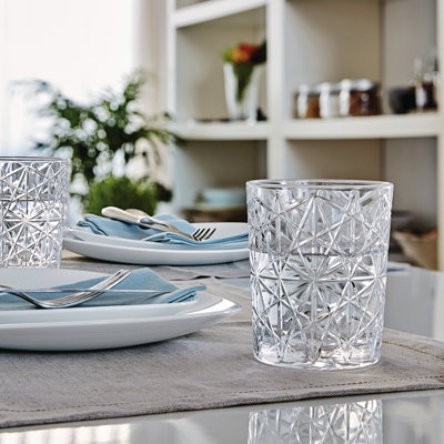 Bartender 13.25 oz. Lounge DOF Drinking Glasses