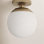 Meri 8 " 1 - Light Semi Flush Mount