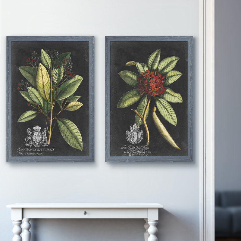 «Royal Foliage III» par Vincent Van Gogh - cadre photo 2 pièces, reproduction d'art, H 20 po x l 16 po x P 1,25 po