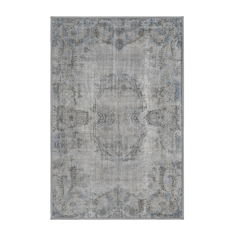Tapis traditionnel mehroon/noir/crème, Rectangle 2 pi x 4 pi