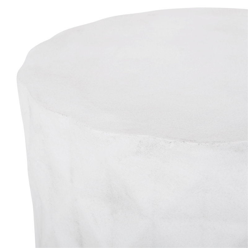 Outdoor Lightweight Concrete Side Table