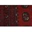 One-of-a-Kind 3'4" X 6'2" 1990s Wool Area Rug in Red