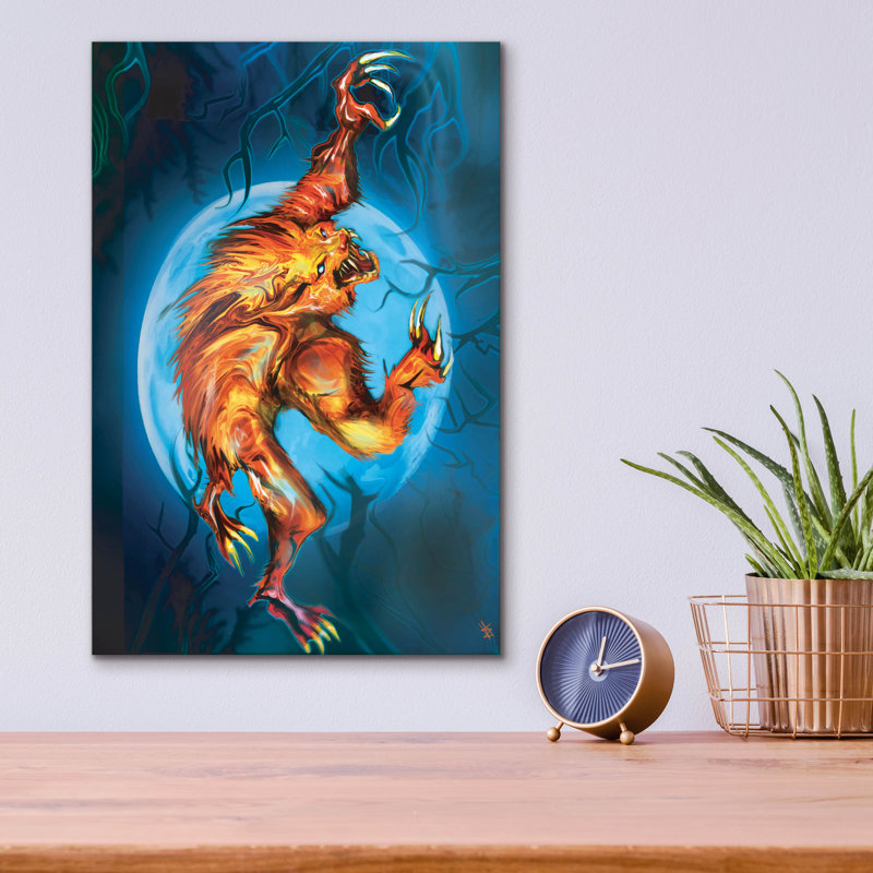 «Howl» par Michael Stewart, H 16 po x l 12 po x P 0,13 po