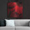 "Red Gerbera On Red 02" par Tom Quartermaine