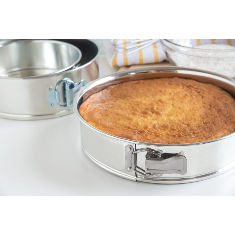 Fox Run Brands 3 Piece Steel Non-Stick Round Springform Pan Set
