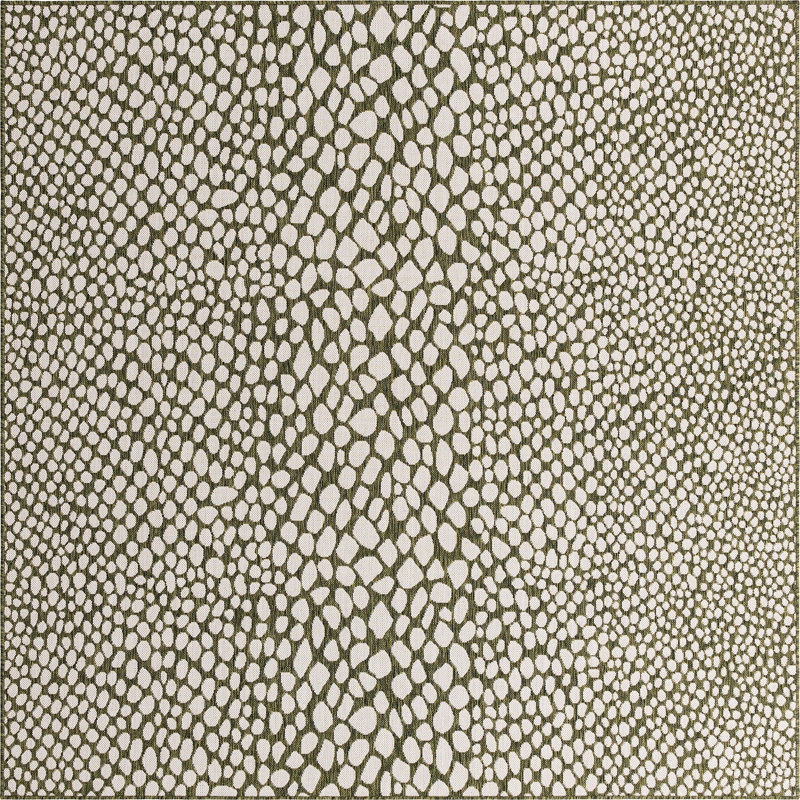 Tapis d'extérieur Destiny, Carré 7 pi 10 po