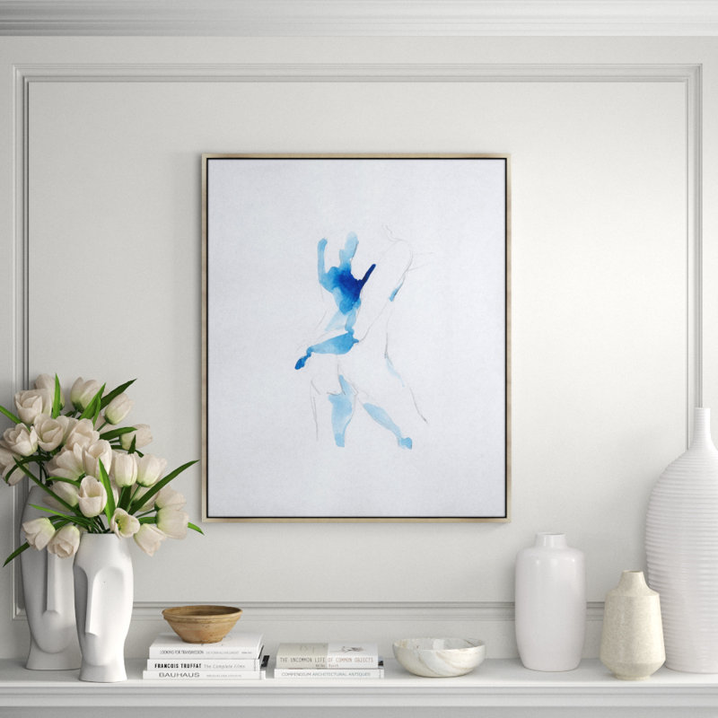 Beauty Of Love III Print by Helen Parker, 37.5" H x 31.5" W, Image Brush Gel