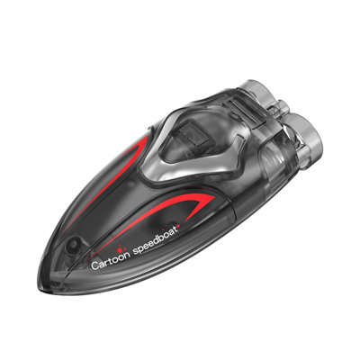 RC Boat Mini RC Boats For Kids Remote Control Boats With LED Lights  2.4G RC Rechargeable Boats With Inflatable Swimming Pool