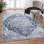 Tapis oriental denim / gris Mannsville-1853449623