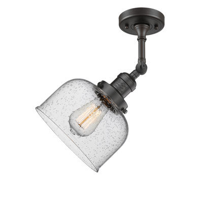 Plafonnier simple semi-encastré 8 lumières Handley