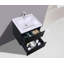 Base de meuble-lavabo simple 23,5 po mural seulement-57912223