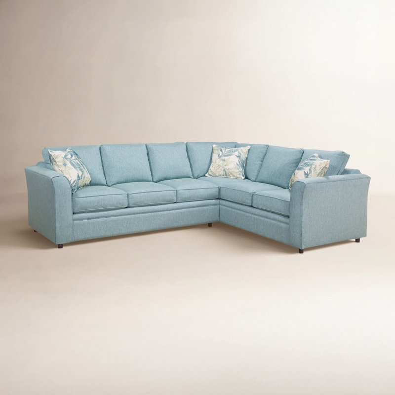 Northfield 2 - Piece Sectional, Right Hand Facing, Snow Crypton Performance; 0884-91, Gel Memory Foam Mattress