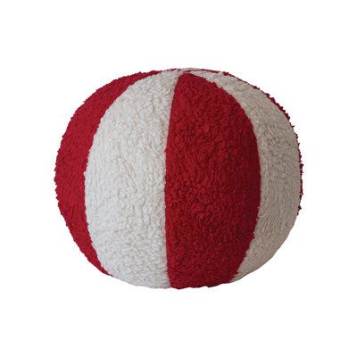 Cotton Sherpa Throw Pillow