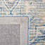 Tapis bleu / ivoire Metro 617-918494255