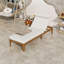 Chaise longue d'extérieur avec dossier réglable à 4 positions, coussin de tête et support coussiné-1355603326