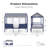 Forest Metal Twin Loft Bed-230243626