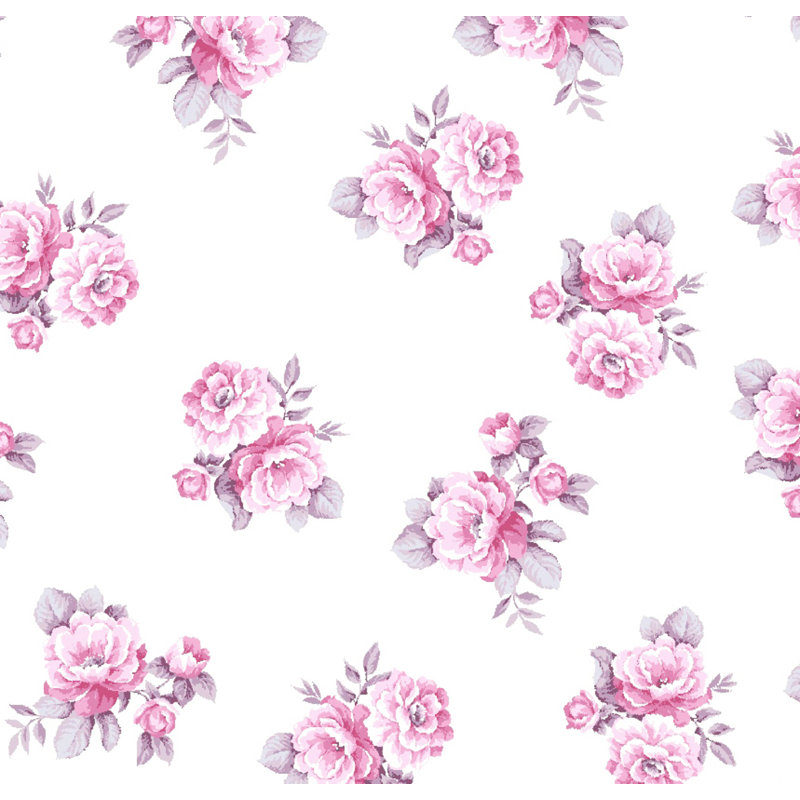 Pillow Case Set, Rose Floral, King Pillowcase