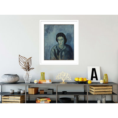 «Woman with Bangs» par Pablo Picasso, impression giclée sur cadre
