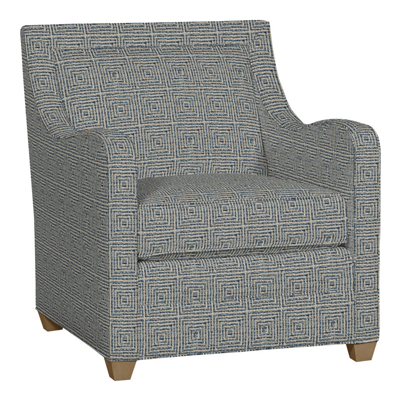 Haden 31.5" Chair, Hampton, Tarbee Chambray