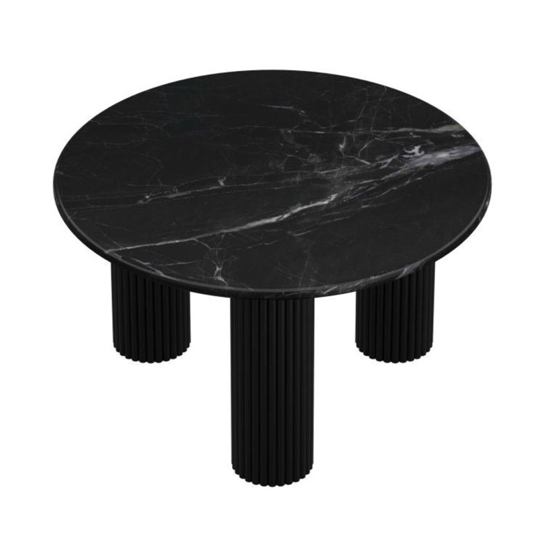 Suiza Black Marble Coffee Table