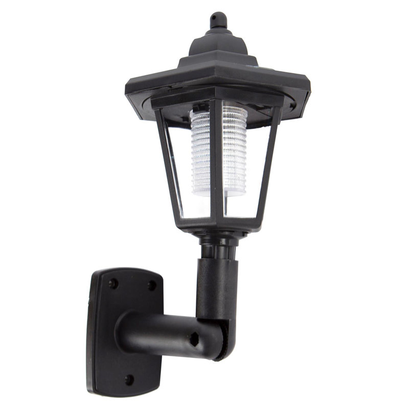 Solar Powered Outdoor Wall Lantern