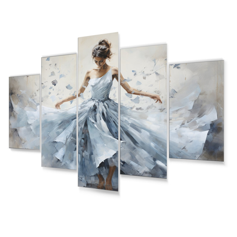 Blue Ballet Dance I 5 Pieces