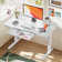 Flavio Height Adjustable Standing Computer Desk With Drawer and USB & Type-C Ports For Home Office