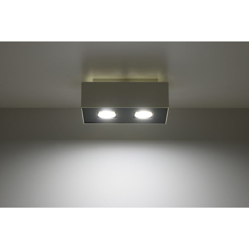 Cargile Flush Mount, White