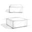 Repose-pieds moderne l 34 po Rex-97933747
