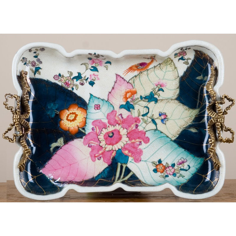 Tobacco Leaf Decorative Plate