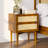 Oliver Solid Wood 2-Drawer Nightstand-1089858575