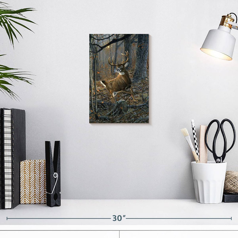 Brampt Buck Fever, 12" H x 8" W