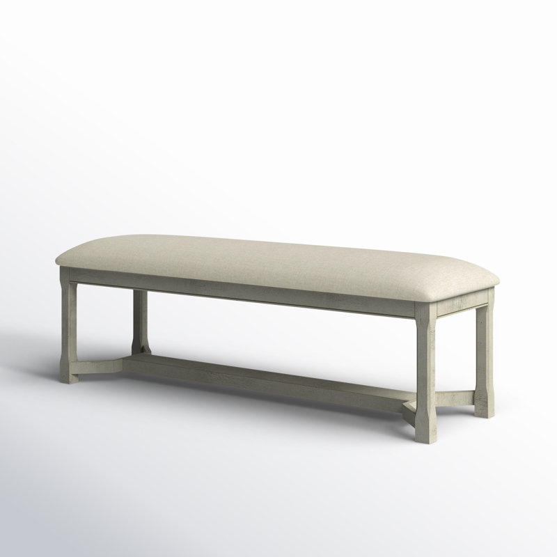 Oakman Polyester Blend Upholstered Bench
