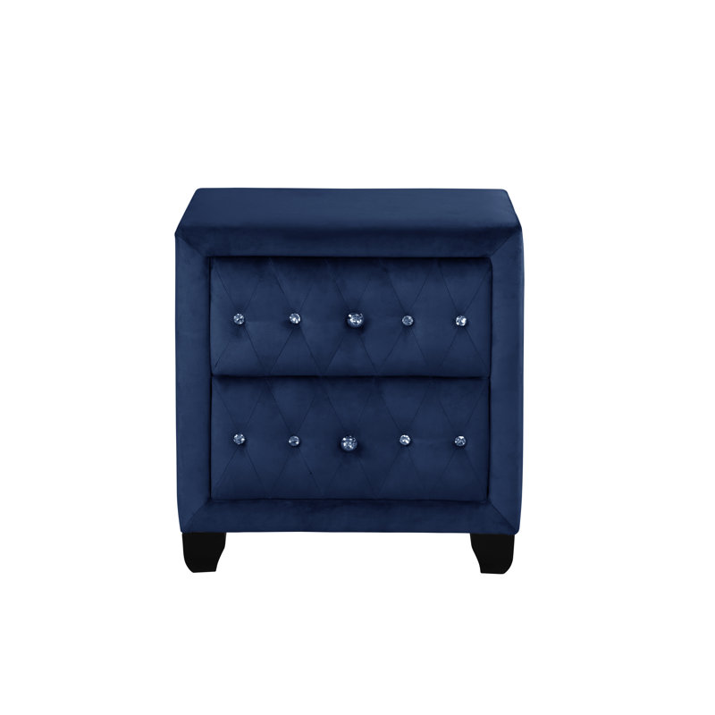 Rausch 2 - Drawer Nightstand, Blue
