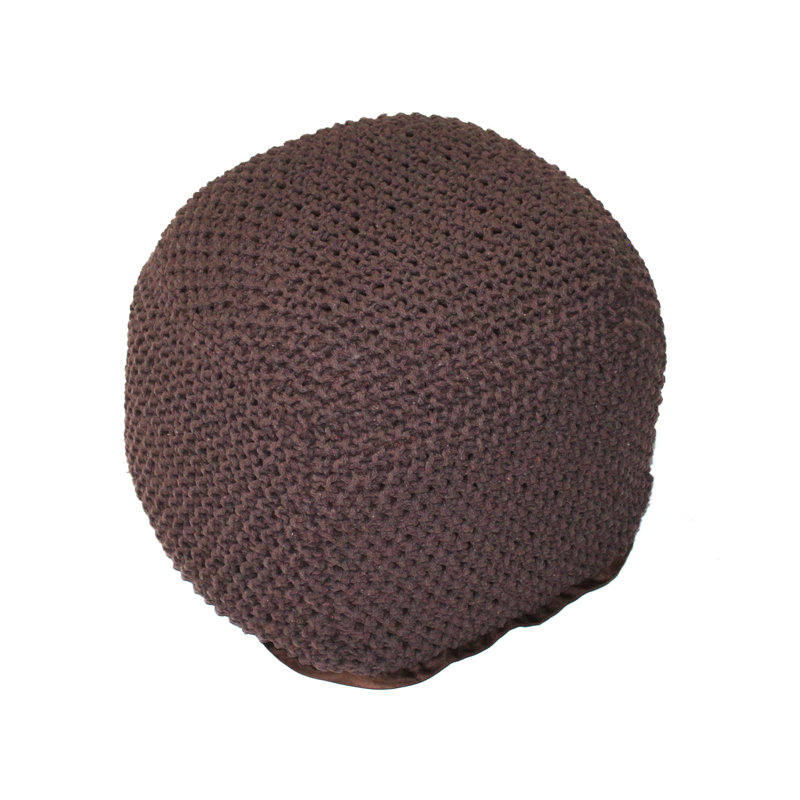 Modern Style Ottoman, Brown