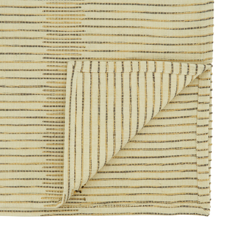 Runner_Shimmering Table Runner With Striped Design