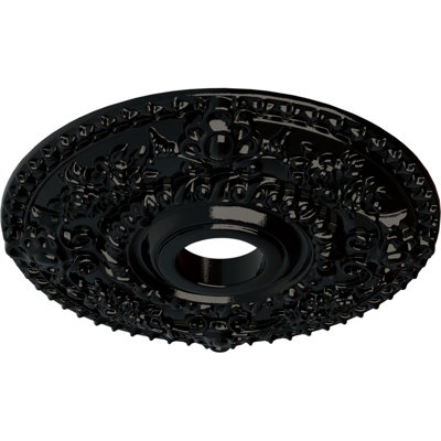 Médaillon de plafond Endurathane Orrington, DE 19 5/8 po x P 4 3/4 po x P 1 3/4 po (convient aux auvents jusqu'à 4 3/4 po), finition Americana peinte à la main