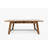 Crawford 42" Acacia Trestle Dining Table