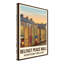 Belfast Peace Wall, Northern Ireland - Retro Travel Poster Of Hope, History And Romance. Giclee Print On Wrapped Canvas. Wall Art, Home Decor - Monuments & Sculptures, Northern Ireland - Wrapped Canvas Print-640098264