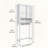 Toilet Storage Shelf for Bathroom and Laundry Room