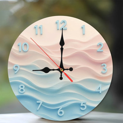 Artistic Mosaic Clock