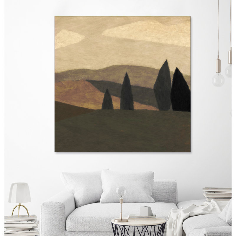 "Paysage 2" par Dan, H 54 po x l 54 po