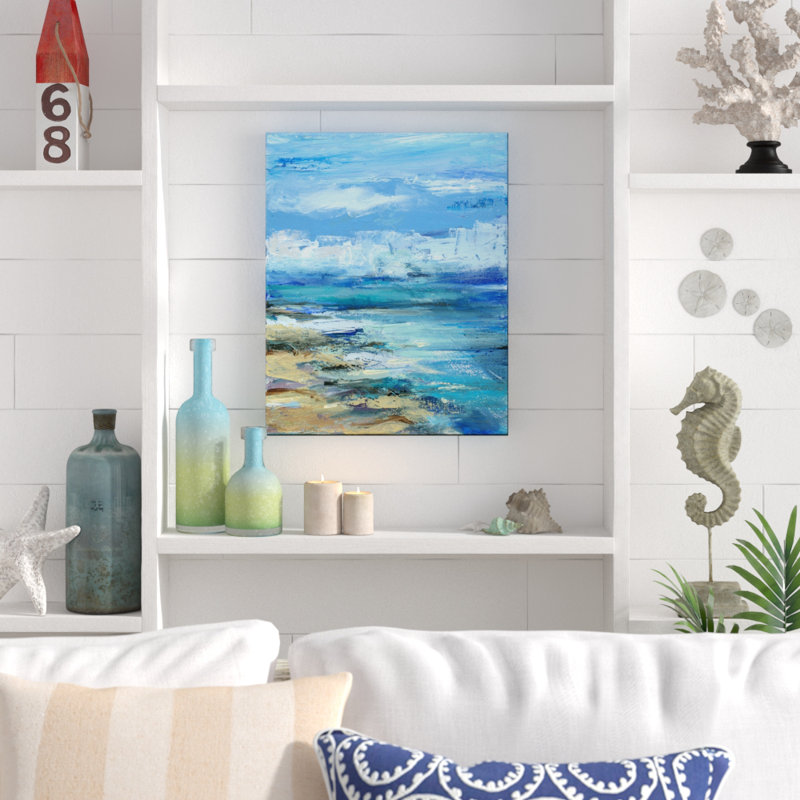 " Coastal Shores ", 30" H x 20" W x 1.5" D