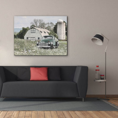 «Vintage View» par Lori Deiter, art mural sur toile