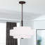 Lustre cylindrique à abat-jour Flaire 4-1010880159-1010880157
