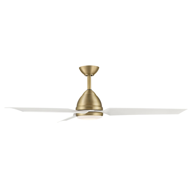 Ventilateur de plafond 54 po Java, Blanc