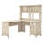 Paelynn L Shaped Credenza Desk with Hutch-1541993918
